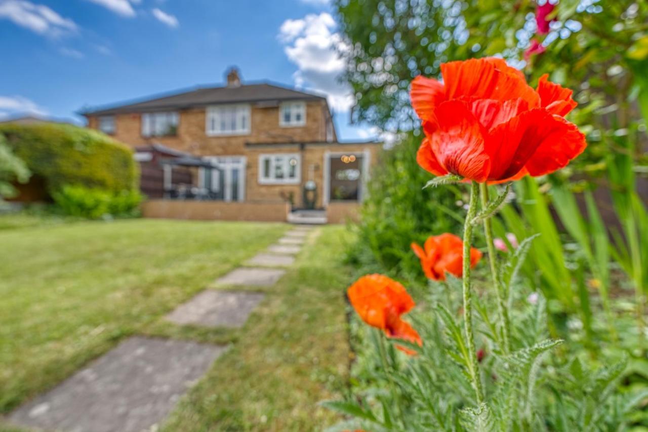 Elegant 5 Bed House - Sleeps 9, Central Solihull, Nec, Jlr, Hs2, Resorts World, Airport Business And Leisure Stays, Εξωτερικό φωτογραφία